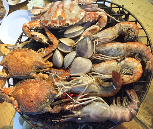 ร้านบุฟเฟ่ต์อาหารทะเล