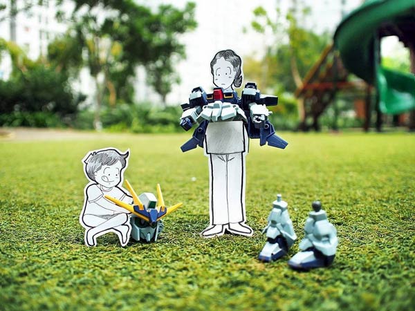 การ์ตูนกระดาษ