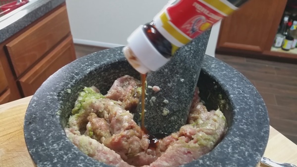 แกงจืดมะระยัดไส้หมูสับ