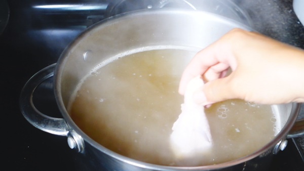 แกงจืดมะระยัดไส้หมูสับ