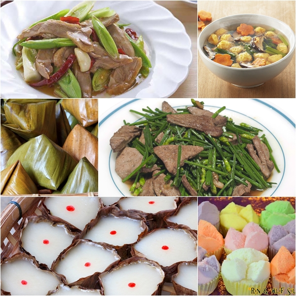 เมนูอาหารตรุษจีน