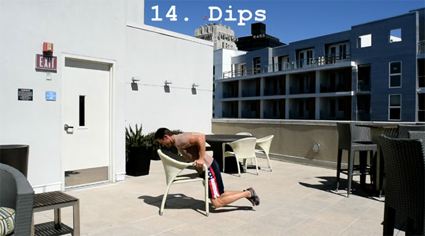 ท่าออกกำลังกายด้วยเก้าอี้