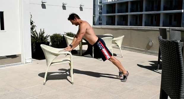 ท่าออกกำลังกายด้วยเก้าอี้