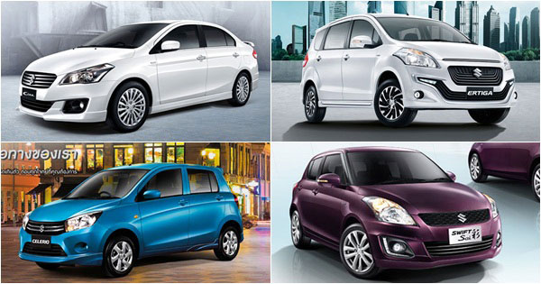 ราคารถใหม่ Suzuki