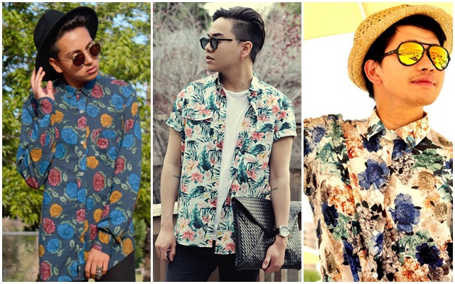 เสื้อลายดอกผู้ชาย
