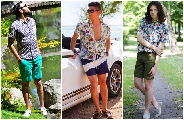 เสื้อลายดอกผู้ชาย