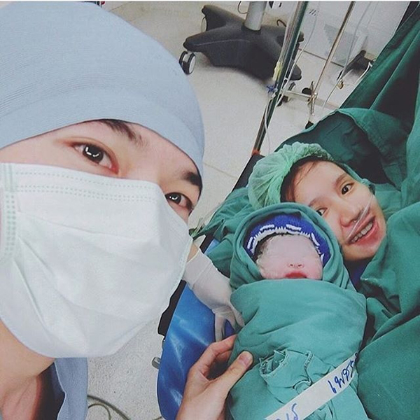เนส The Star ประกาศข่าวดี ภรรยาคลอดลูก