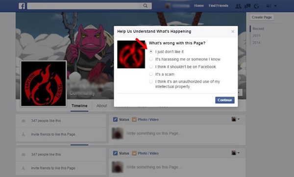 วิธีบล็อกการเชิญ Like เพจ Facebook