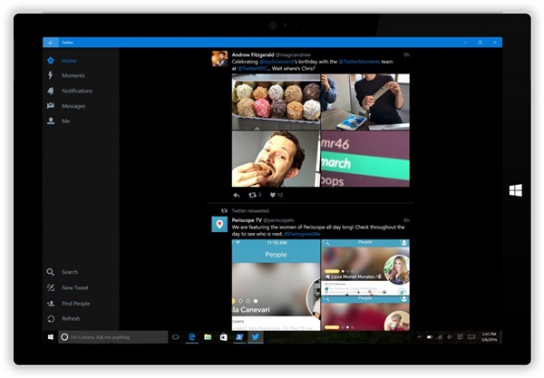 Twitter for Windows 10