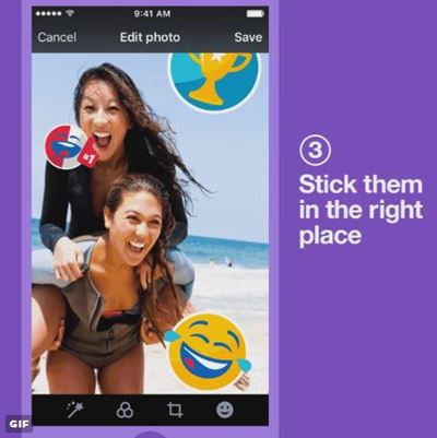 ทวิตเตอร์เปิดตัวสติ๊กเกอร์