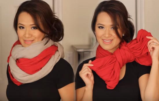 วิธีผูกผ้าพันคอ