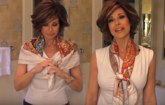 วิธีผูกผ้าพันคอ