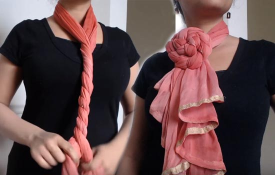 วิธีผูกผ้าพันคอ