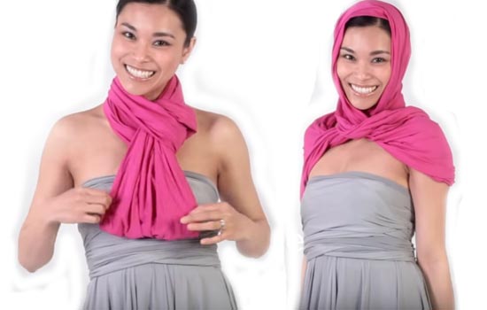 วิธีผูกผ้าพันคอ