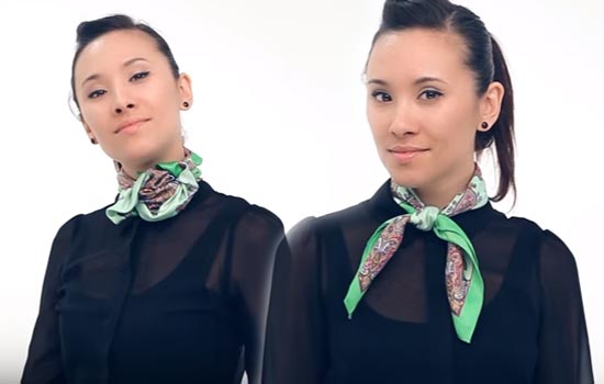 วิธีผูกผ้าพันคอ