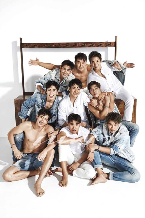 โตโน่ ป้อง บี้ ฌอห์ณ ขึ้นปกแพรว