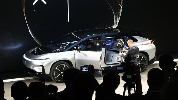 FaradayFutureFF91รถยนต์ไฟฟ้า