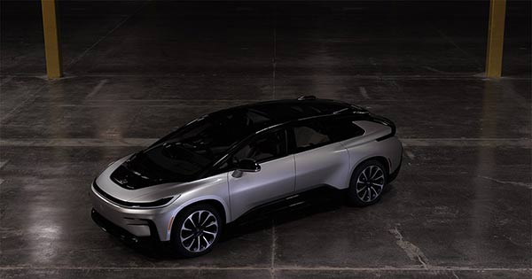 FaradayFutureFF91รถยนต์ไฟฟ้า