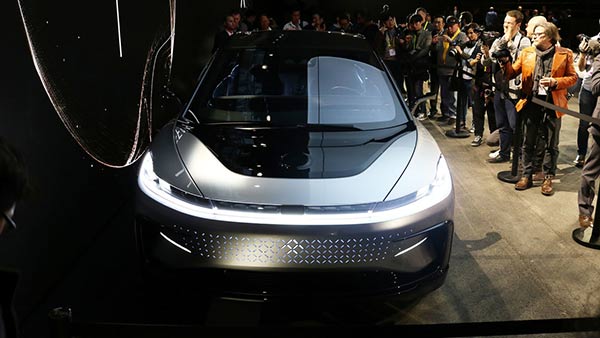 FaradayFutureFF91รถยนต์ไฟฟ้า