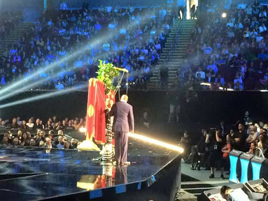 สาวงามเมียนมา พาชุดเชิดหุ่น คว้ารางวัลชุดประจำชาติยอดเยี่ยม