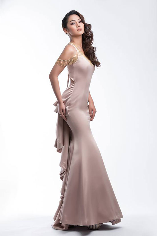 สาวงามเมียนมา พาชุดเชิดหุ่น คว้ารางวัลชุดประจำชาติยอดเยี่ยม