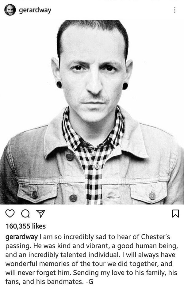 นักร้องนำ Linkin Park ฆ่าตัวตาย