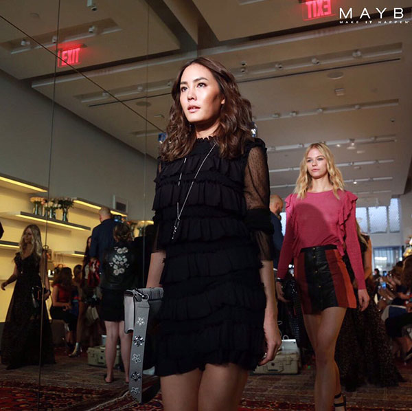 เจนี่ โกอินเตอร์ครั้งแรก ร่วมเดินแบบบนรันเวย์ระดับโลก งานนิวยอร์กแฟชั่นวีค