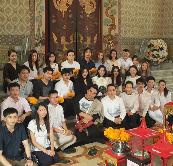 อั้ม พัชราภา ทำบุญ