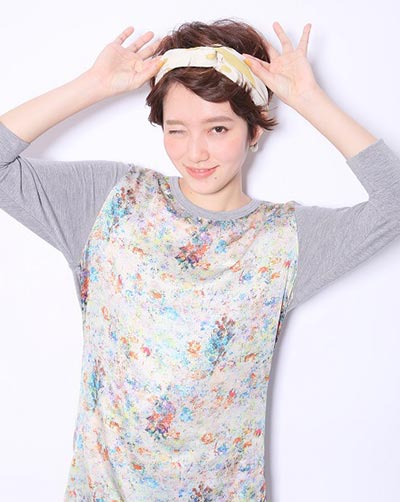 ทรงผมสั้น เล่นสงกรานต์