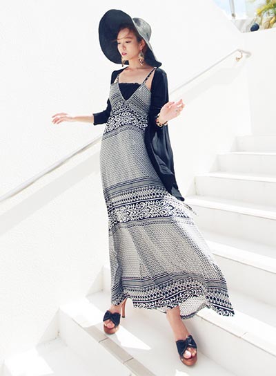 แม็กซี่เดรสไปทะเล