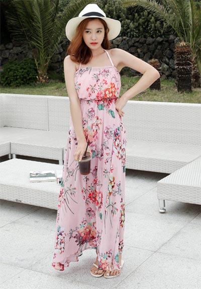 แม็กซี่เดรสไปทะเล