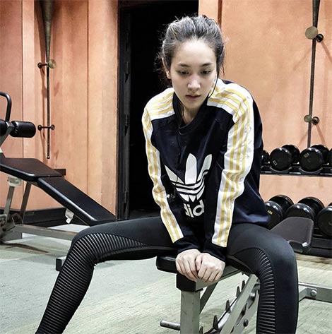 ท่าโพส ฟิตเนส