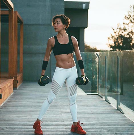 ท่าโพส ฟิตเนส