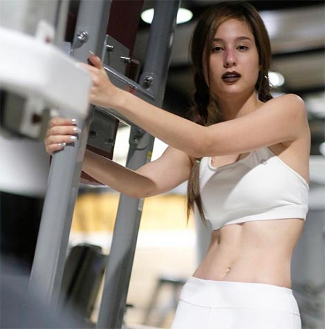 ท่าโพส ฟิตเนส