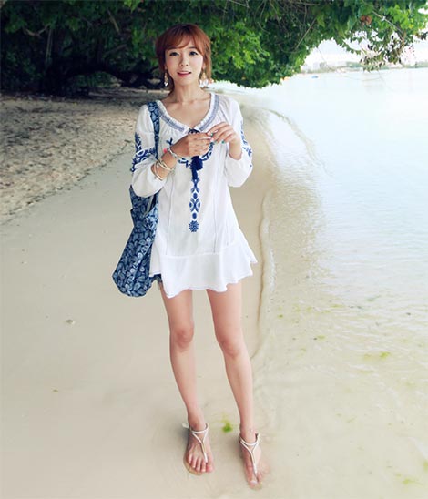 แต่งตัวไปทะเล