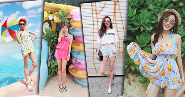 ชุดไปเที่ยวทะเล