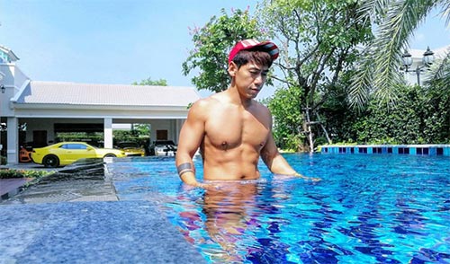 กล้ามดาราชาย