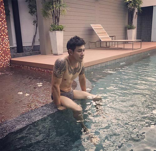 กล้ามดาราชาย