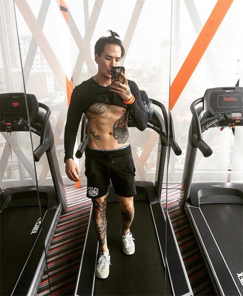 กล้ามดาราชาย