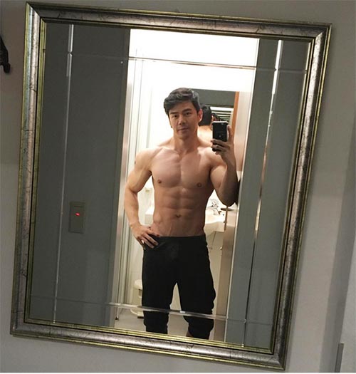 กล้ามดาราชาย