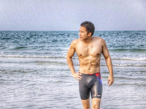 กล้ามดาราชาย