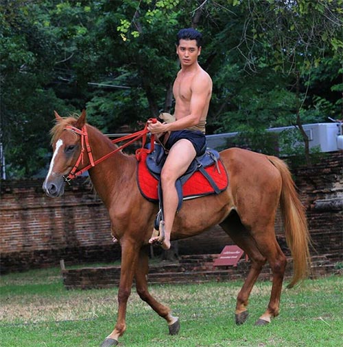 กล้ามดาราชาย