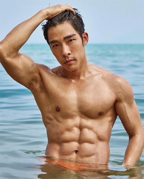 กล้ามดาราชาย