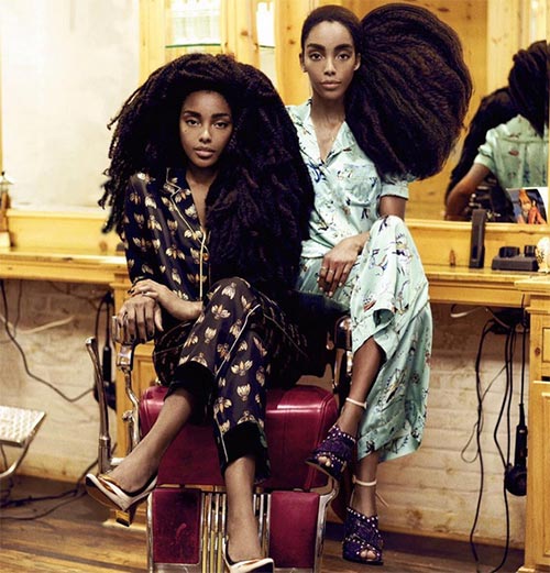 นางแบบผมฟู