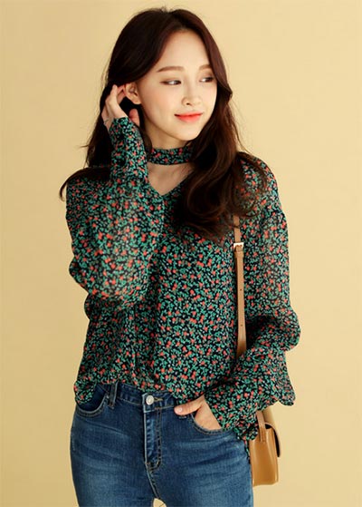 เสื้อสงกรานต์ เสื้อลายดอกสงกรานต์