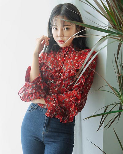 เสื้อสงกรานต์ เสื้อลายดอกสงกรานต์