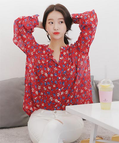 เสื้อสงกรานต์ เสื้อลายดอกสงกรานต์