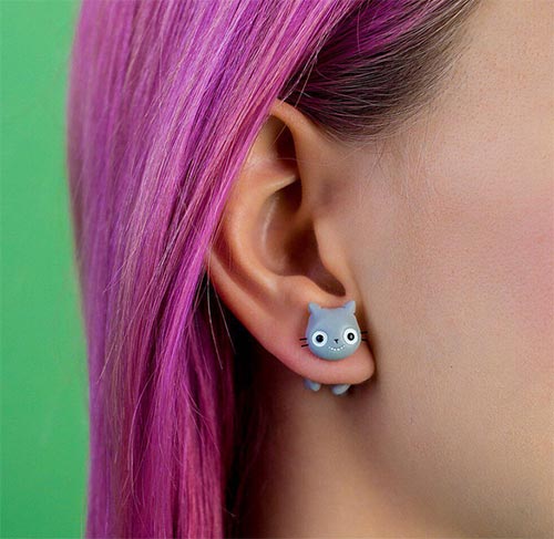 ต่างหูแมวห้อย