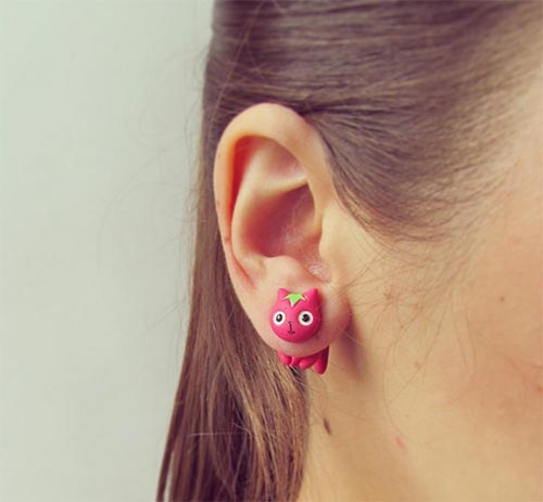 ต่างหูแมวห้อย