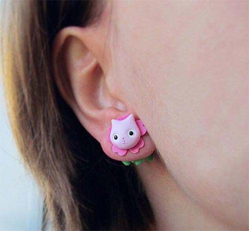 ต่างหูแมวห้อย